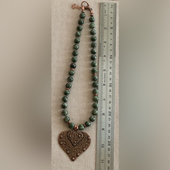 22 inch Chrome Diopside bead Necklace NWOT - Picture 14 of 14